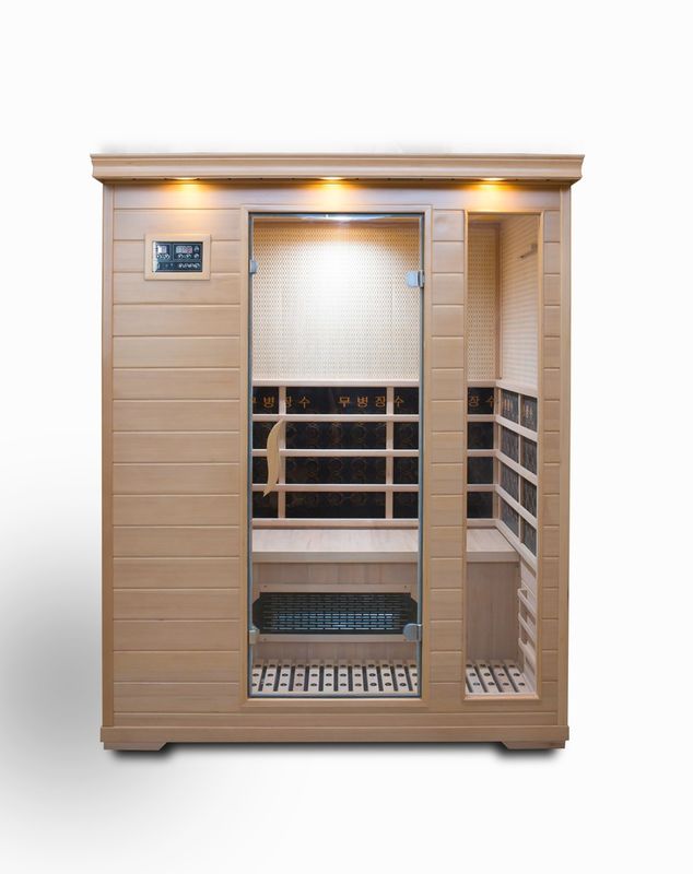 Panneau de commande de l'ordinateur Salle de sauna ondes lumineuses Bain à vapeur Far infrarouge électrique