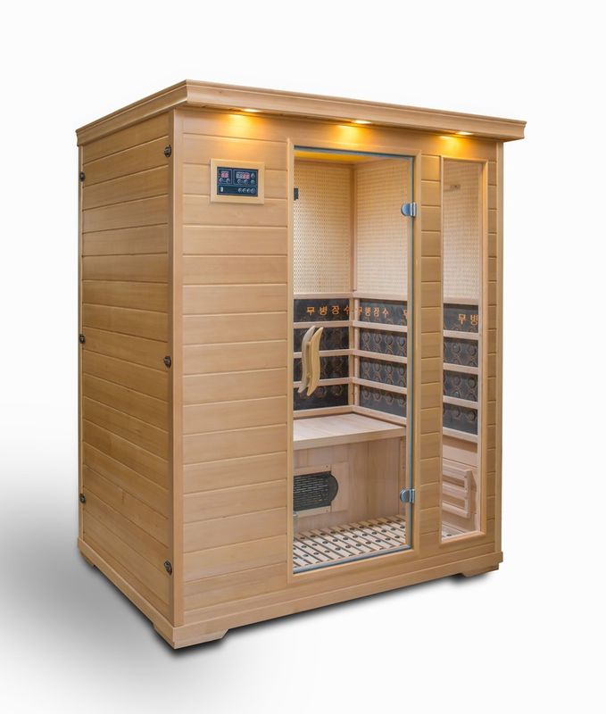 Panneau de commande de l'ordinateur Salle de sauna ondes lumineuses Bain à vapeur Far infrarouge électrique