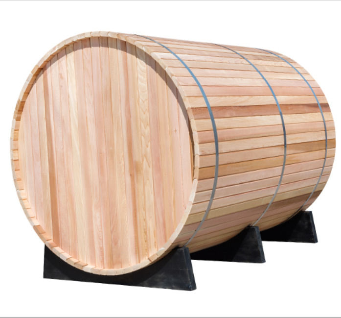 Nouveau sauna vapeur extérieur canadien en pin/pruche/cèdre 2021, sauna traditionnel avec accessoires de chauffage, pour 4 à 6 personnes