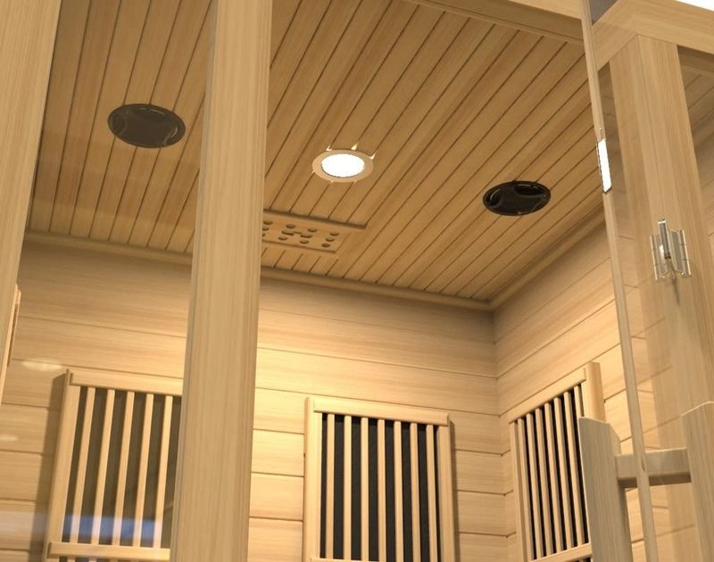 Panneau de commande d'ordinateur unique et grand, commercial, personnalisé, pour sauna, luxe, bain de vapeur sèche
