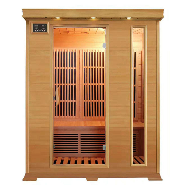 Panneau de commande d'ordinateur de sauna de luxe sec en cèdre bon marché Prix Chine Pièce interne du poêle de sauna