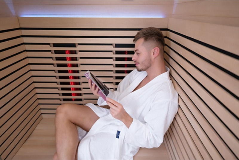 Panneau de commande d'ordinateur de sauna de luxe sec en cèdre bon marché Prix Chine Pièce interne du poêle de sauna