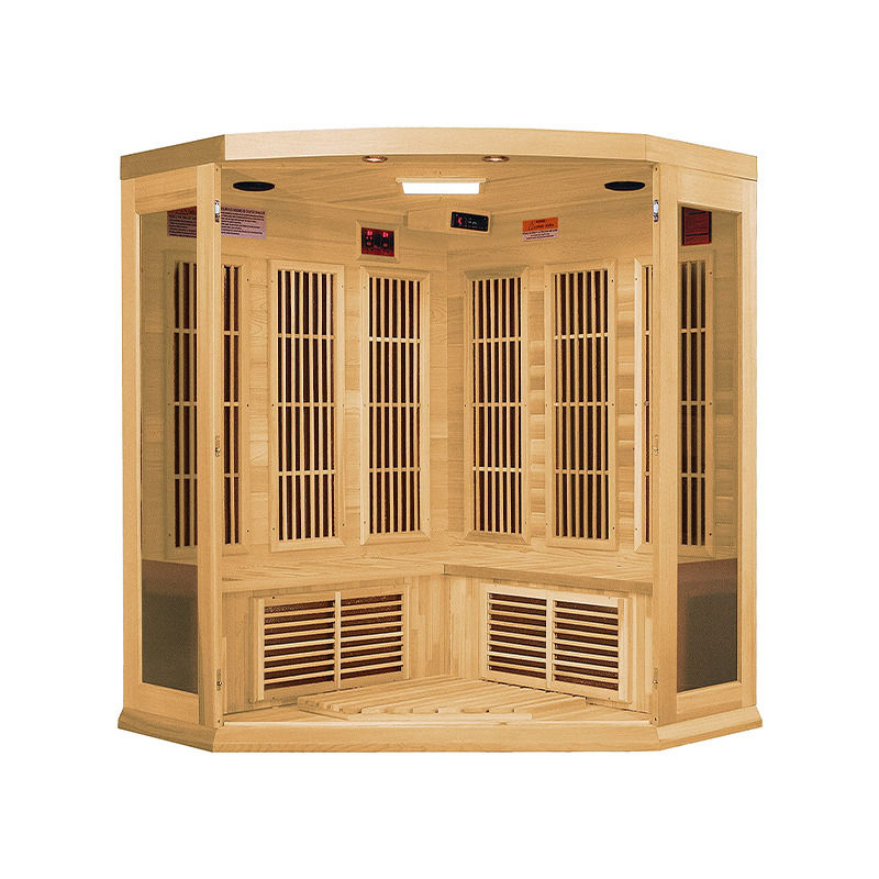 Panneau de commande informatique Saunas infrarouges Salle de spa minceur 4 personnes Portable Sauna infrarouge lointain