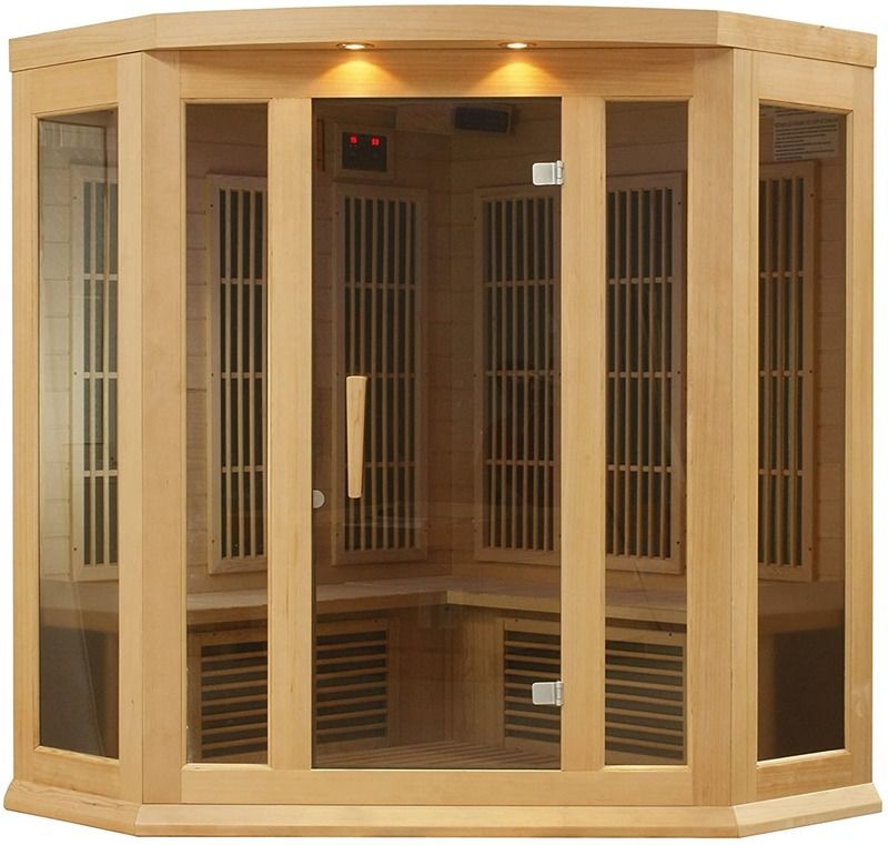 Panneau de commande informatique Saunas infrarouges Salle de spa minceur 4 personnes Portable Sauna infrarouge lointain