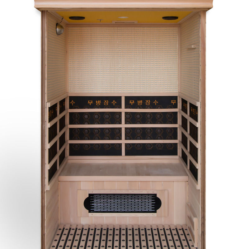 Panneau de commande de l'ordinateur salle de sauna réservoir de transpiration salle de bain simple et double salle de transpiration