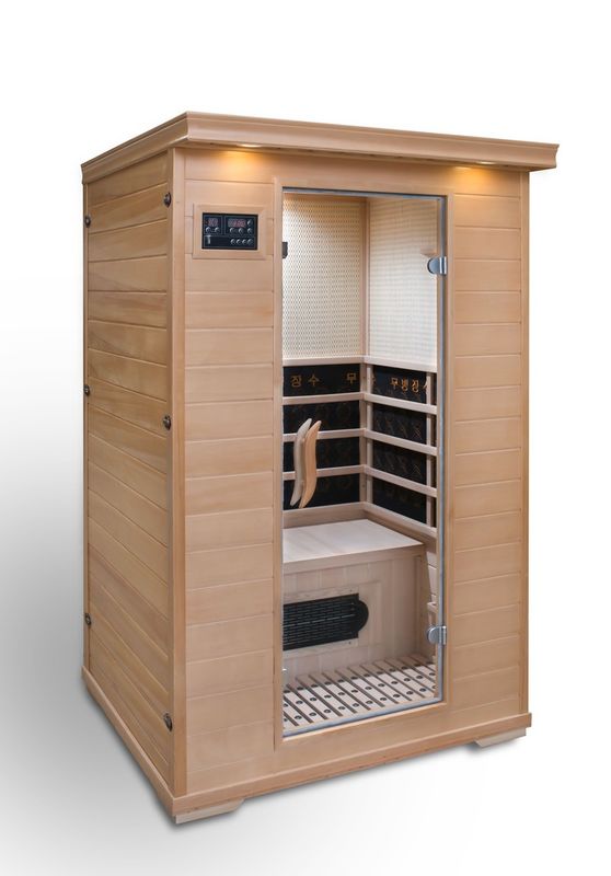 Panneau de commande de l'ordinateur salle de sauna réservoir de transpiration salle de bain simple et double salle de transpiration