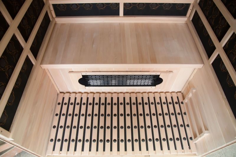 Boîte de beauté sauna simple et double, boîte à transpiration, infrarouge lointain, tourmaline, panneau de commande informatique, bain de vapeur, maison