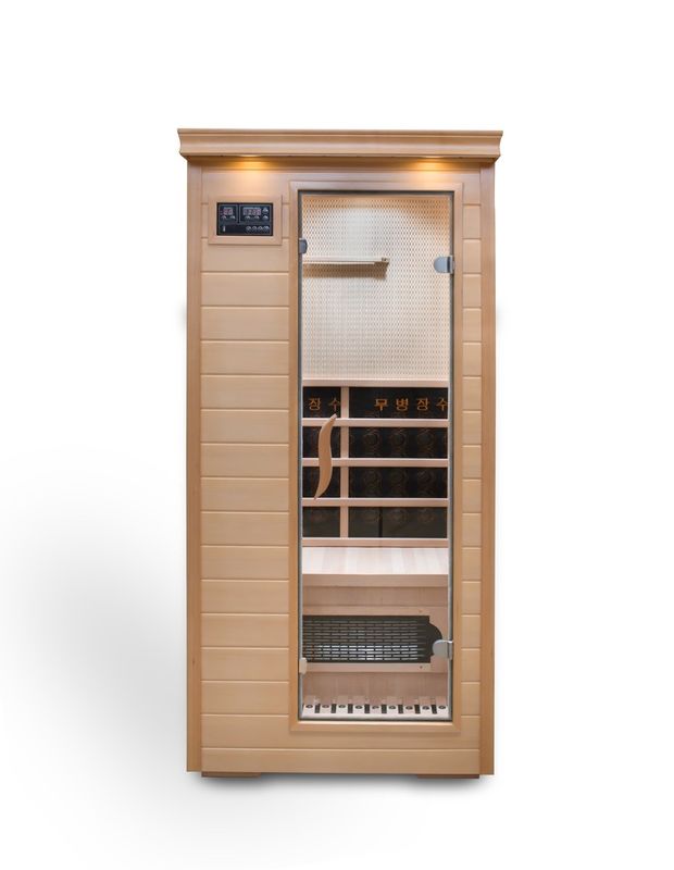 Sauna pour ordinateur 2021, beauté à domicile, sauna détox, pièce populaire, écologique, sauna en bois d'hemlock, bois massif, bain d'eau bouillante, Corée, Japon, infrarouge lointain