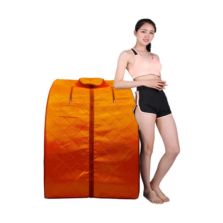 Thérapie de désintoxication à domicile pour une personne, moderne, portable, sauna infrarouge lointain, chaise améliorée, tapis de sol de spa