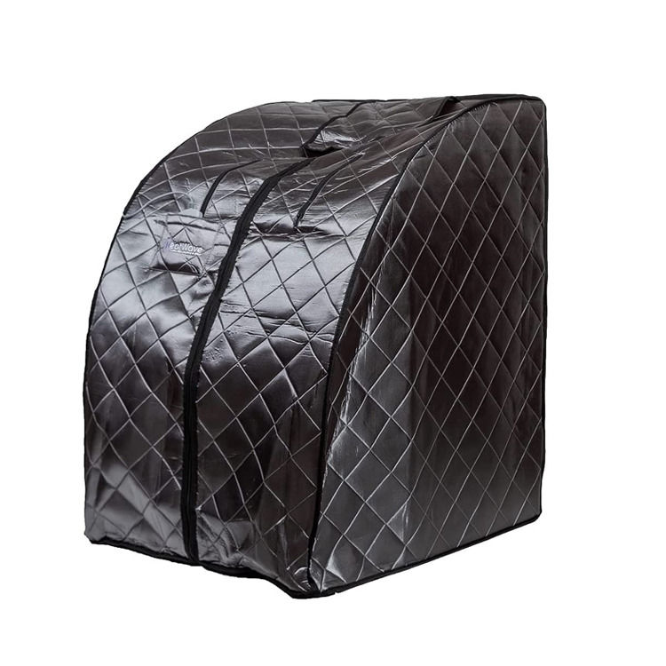 Sauna personnelle portable Gray Lady, moderne, européenne, à vapeur, préférée des femmes, pour la détox, sauna infrarouge intégral pour la maison