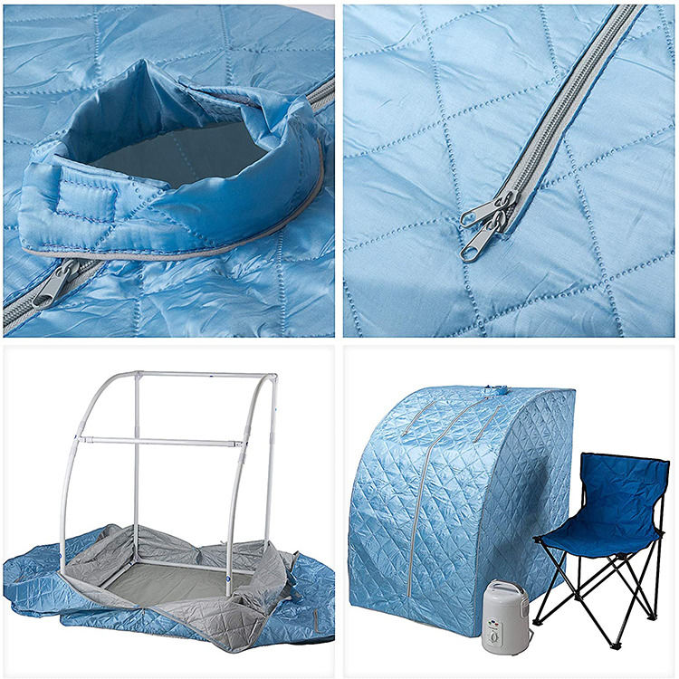 Panneau de commande d'ordinateur Couleur Produits personnalisés Portables légers Portables Sauna à vapeur personnelle Spa pour la maison Relaxation Saunas personnels pour la désintoxication de tout le corps