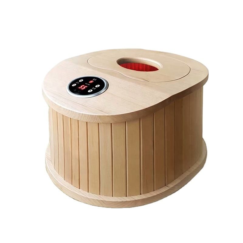 Sauna sèche portable électrique bon marché en gros, chauffage infrarouge lointain, bain de pieds, bain de siège, masseur de pieds, spa des pieds