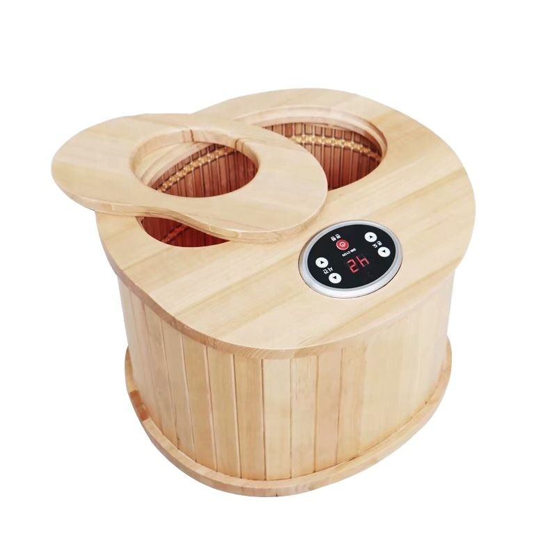 Moderne en gros électrique à infrarouge lointain chauffage portable de bain Sauna santé pieds de bain siège sec Corée Sauna masseur de pieds Foot Spa