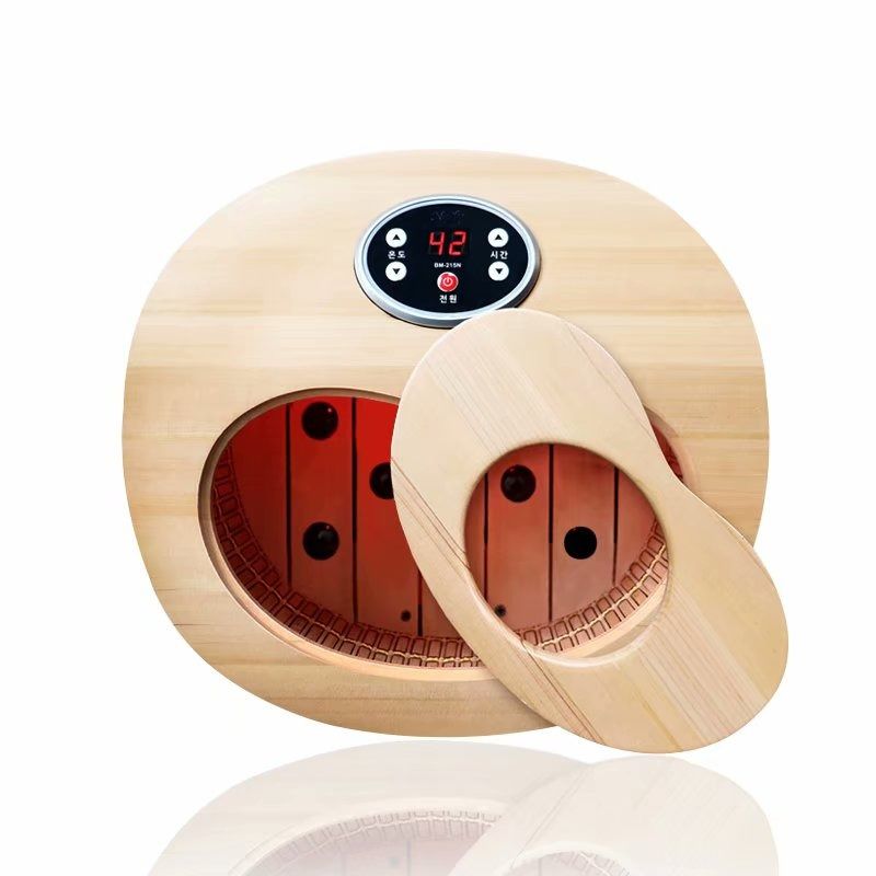 Moderne en gros électrique à infrarouge lointain chauffage portable de bain Sauna santé pieds de bain siège sec Corée Sauna masseur de pieds Foot Spa