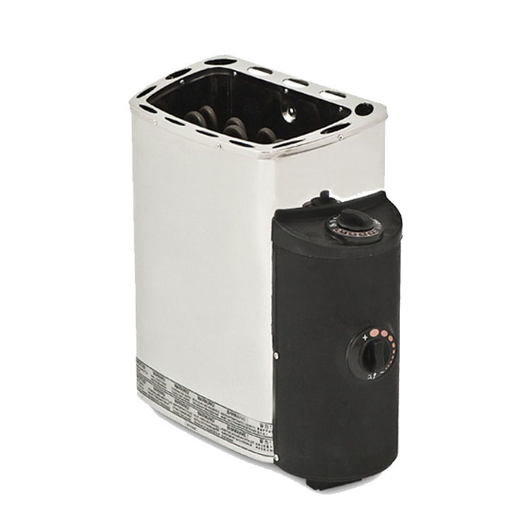 Chauffage de sauna moderne, luxueux, durable, élégant et sûr, en acier inoxydable, pour sauna, hôtel, bain d'eau chaude, spa, douche, sauna sec